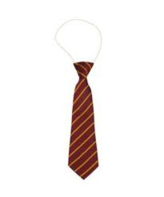 School Maroon Plain Ties Short Elastic