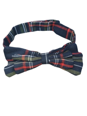 Stepping School Bow Tie  Checked