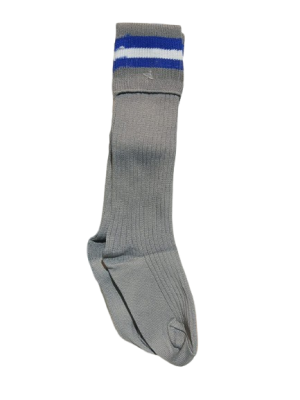 Patmart Grey Royal White Stripes Ocks Large