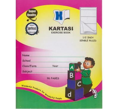 Kartasi A5 96 Pages Exercise Books Double Line
